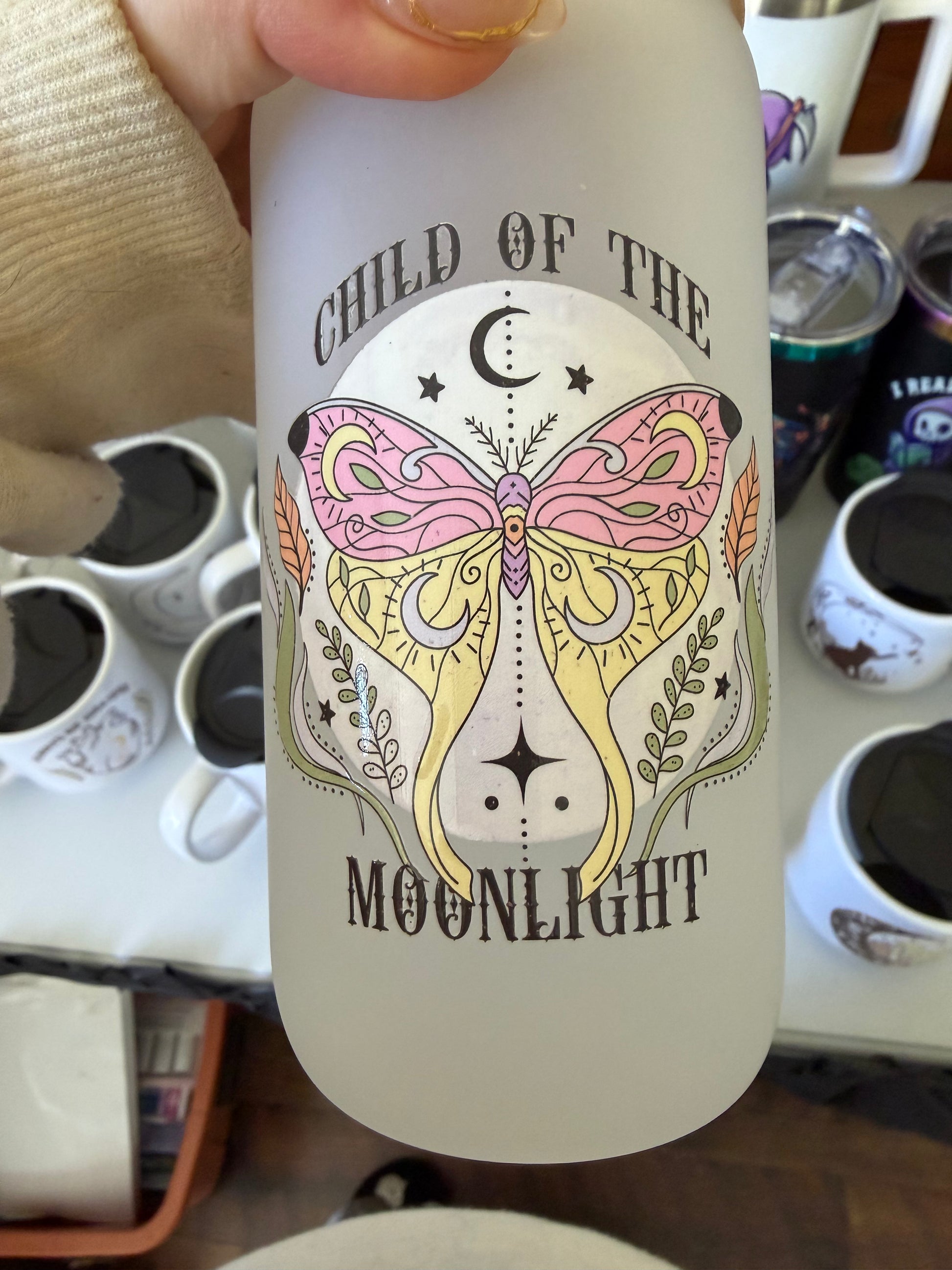 Mystery Frosted Glass